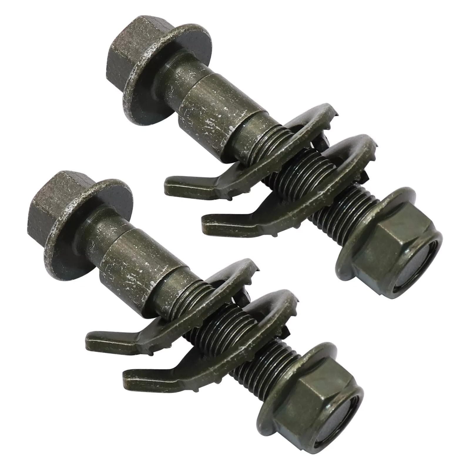 2pcs 14mm Adjustable Camber Correction Alignment Kit for Front Wheels Cam Bolts for Buick for Chevrolet for Honda for Nissan for Dodge for Ford for Jeep 81260