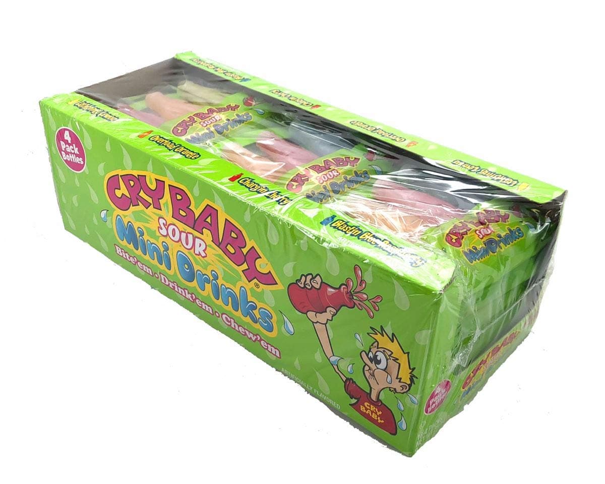 Sour Mini Drinks Packs - 18 / Box