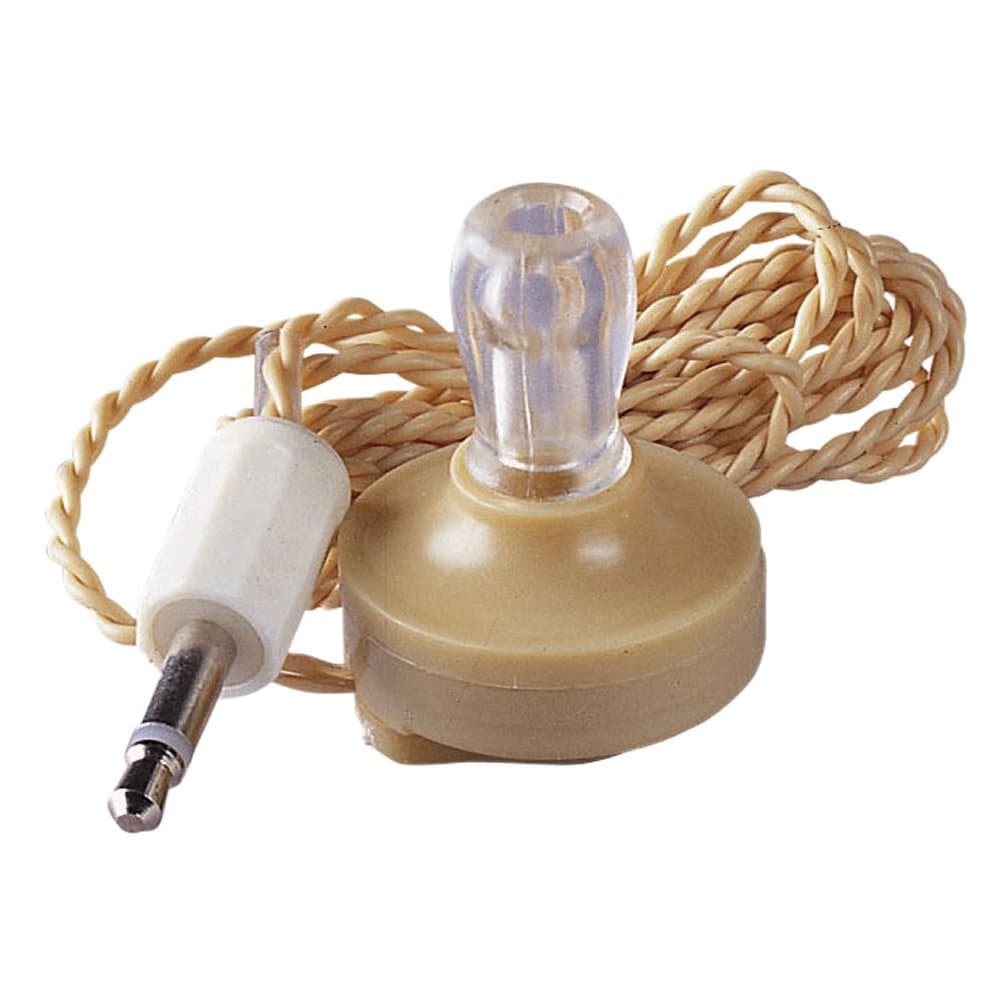 Cream Mini Earpiece with Jack, 3.5 mm