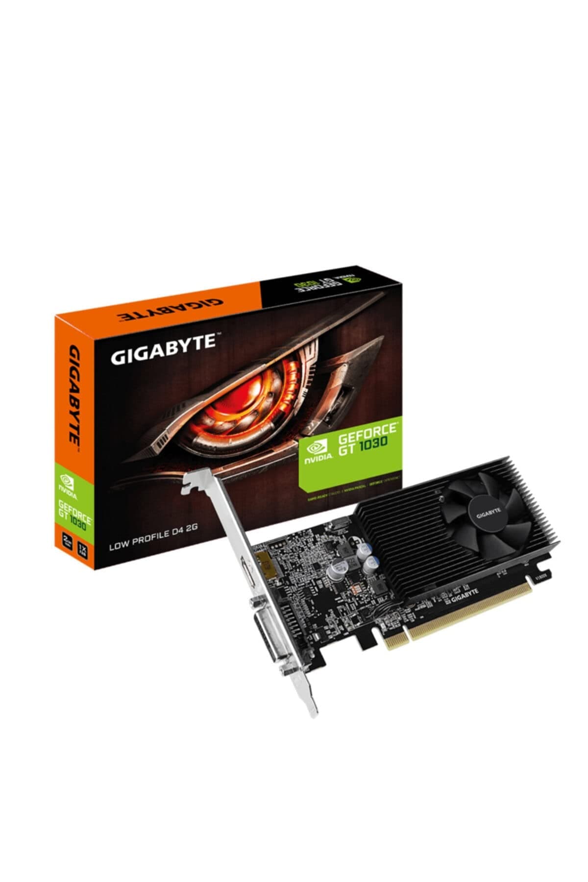 GeForce GT 1030 Low Profile D4 2GB Graphics Card GV-N1030D4-2GL
