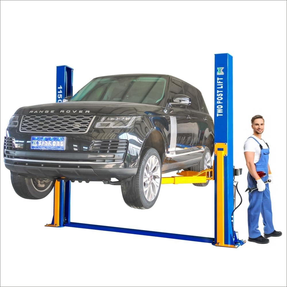 XK-1150 Two Post Auto Lift Car Lift 220V Capacity 11500 Lbs Truck Hoist with 36 Months Parts Replacement