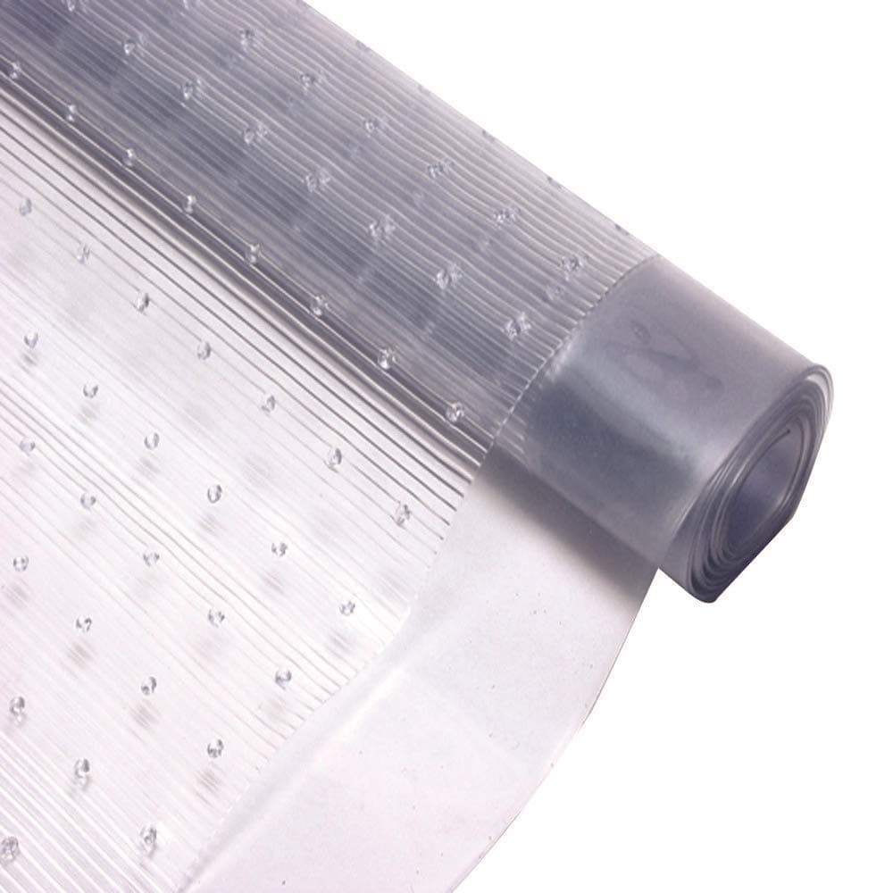 Heavy Duty Clear Vinyl Plastic Carpet Protector Floor Mat Plastic Hallway Kitchen Runner Area Rug Home Office Floor Stairs 4 FT Long Width 27"