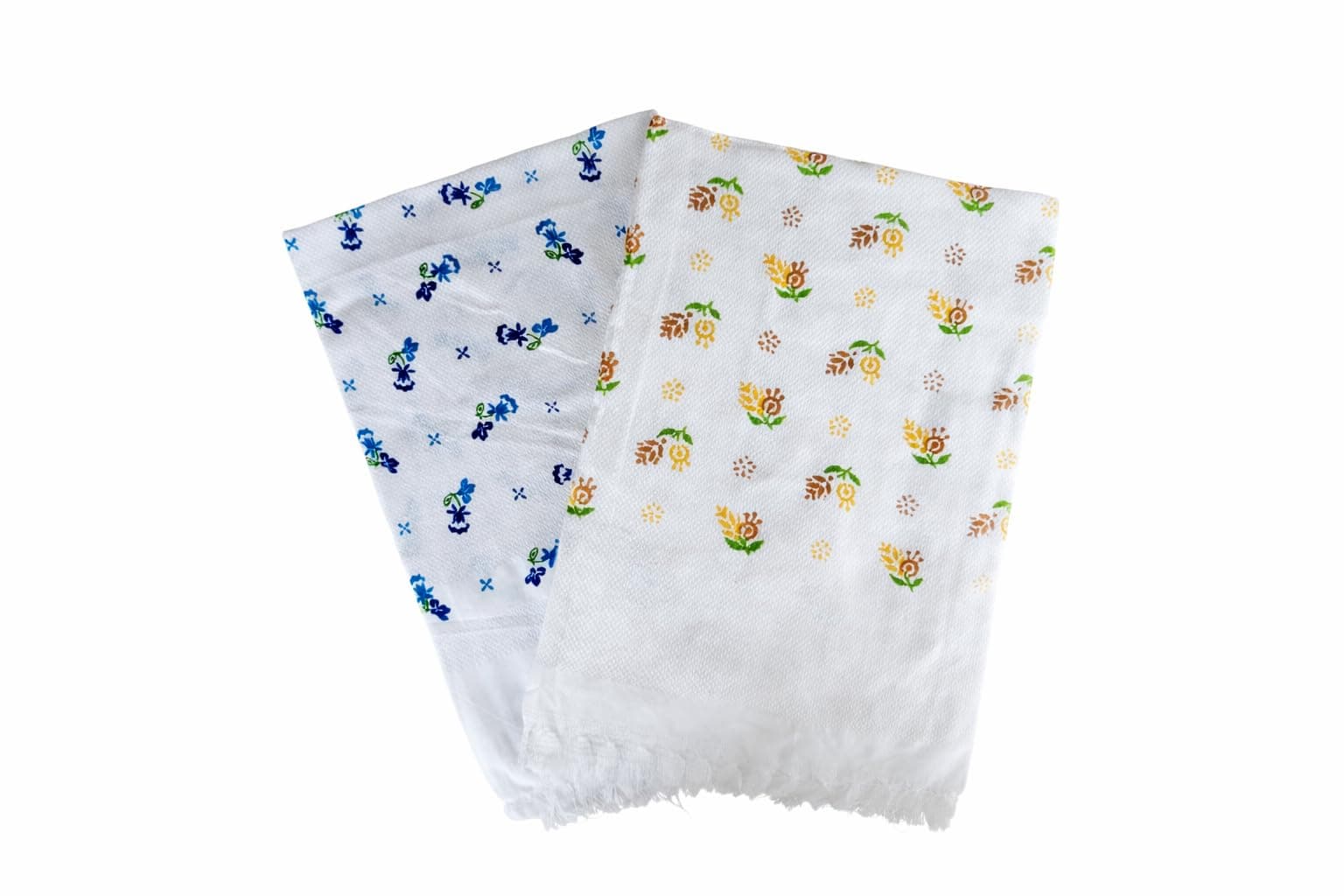 White Cotton Bath Towels Light Weight,Thin,Fast Absorbing,Pure Cotton Kerala Thorthu/Bath Towel/Gamcha Large Size,Combo Set Pack of 2 Pieces (Hot Washable) 75 X 150 Cm,250 TC