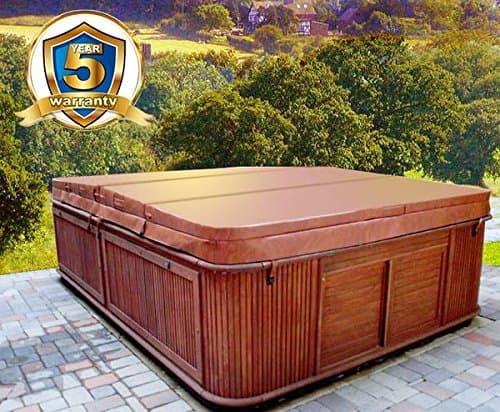 MySpaCover Custom Hot Tub and Spa Cover Replacement, Energy Efficient with EPS Insulation Foam for Any Shape and Any Size up to 96 Inch, 6 Inch Taper