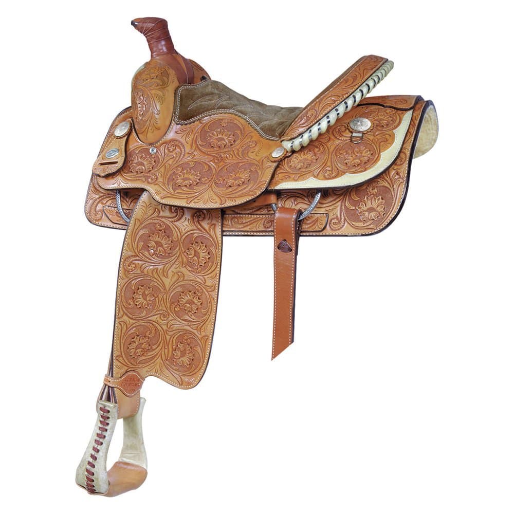 Billy Cook Saddlery Floral Lady Roper Saddle