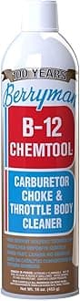 Berryman Products 0117 B-12 Chemtool Carburetor, Choke and Throttle Body Cleaner [Not VOC Compliant in Some States], 16-ounce (117)