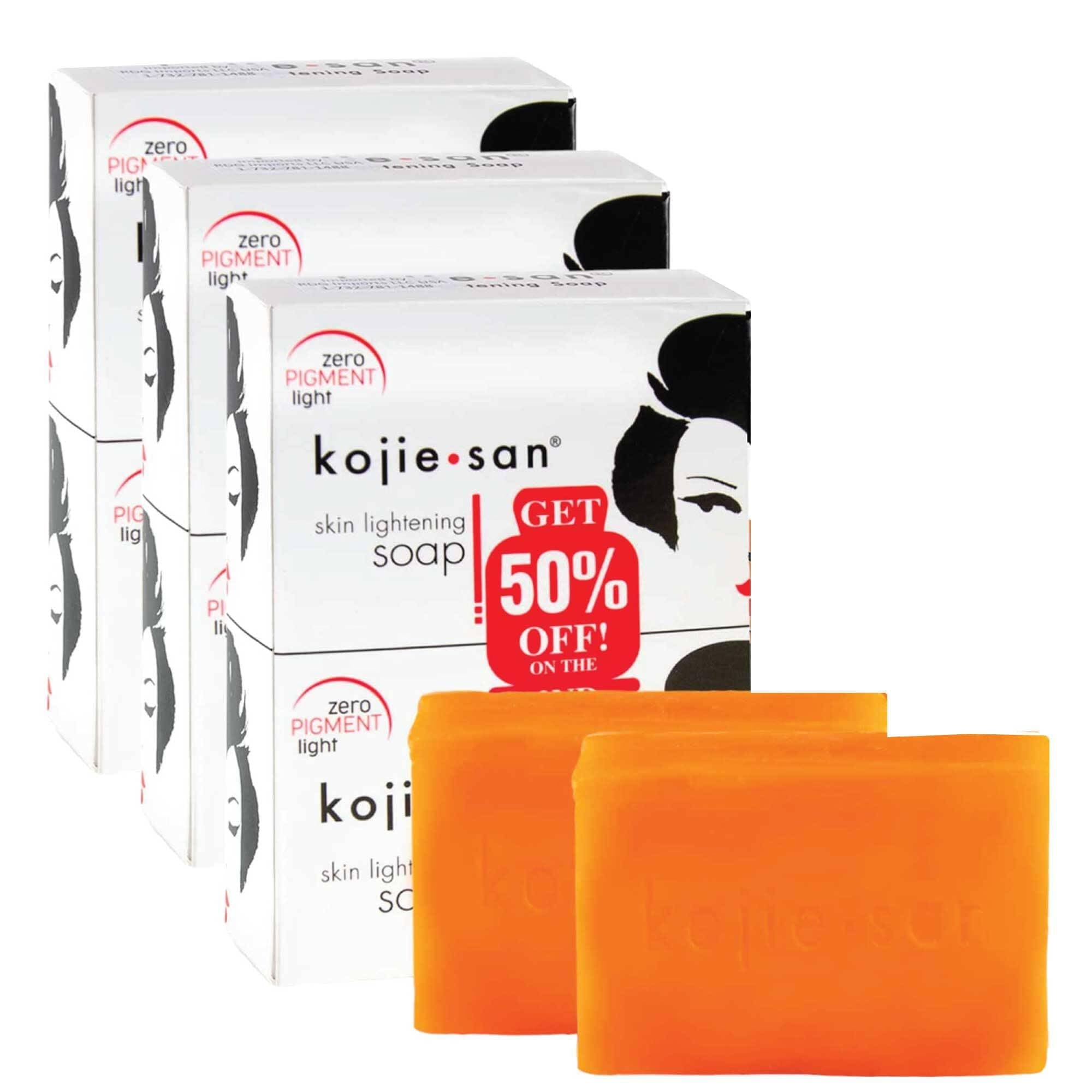 Kojie San Skin Lightening Soap 135g LARGE (6-Pack)