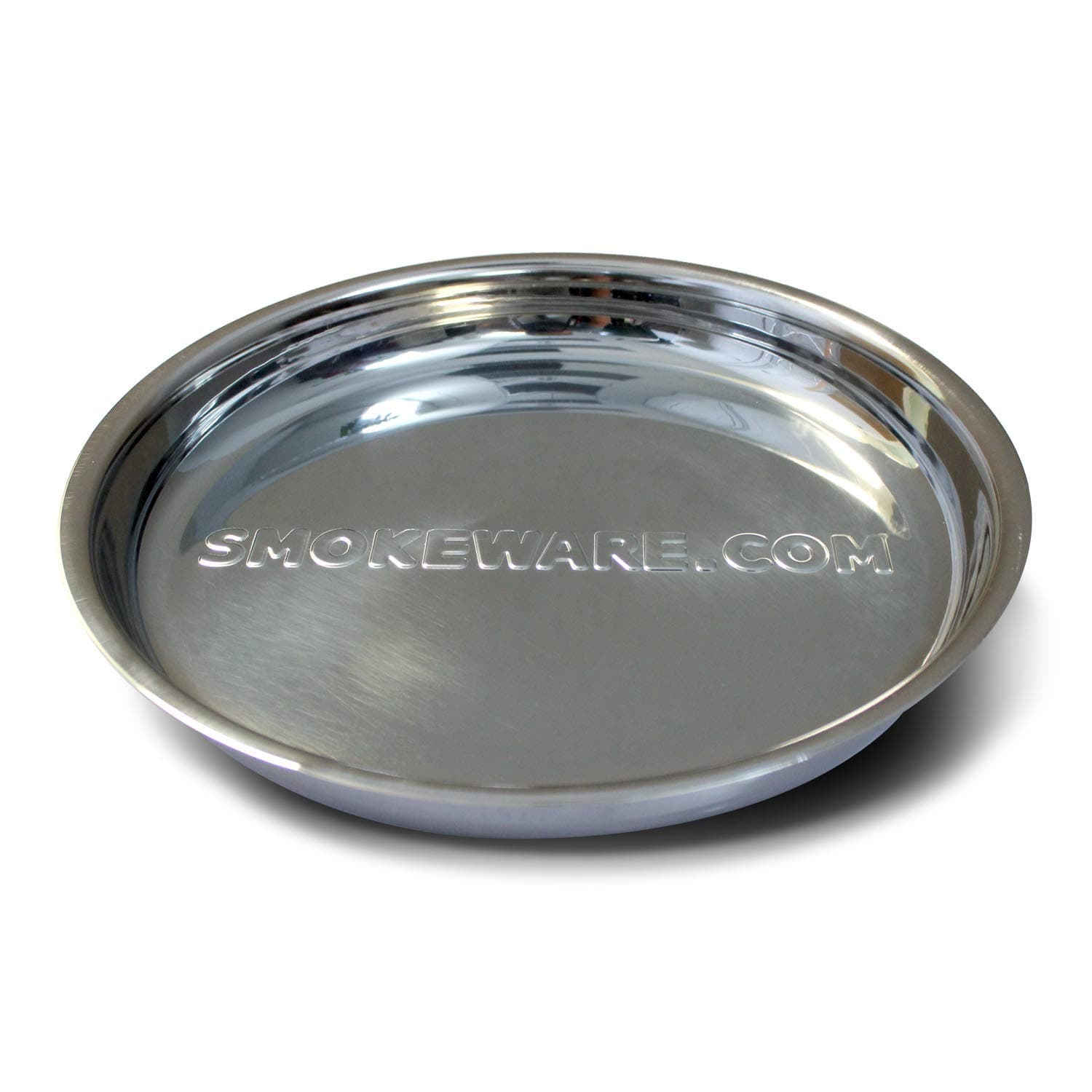 SMOKEWARE Stainless Steel Drip Pan - Big Green Egg Grilling Accessory, 12-inch Diameter