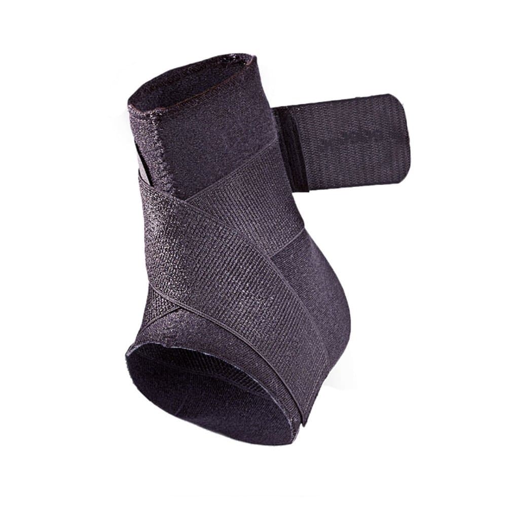 Neoprene Blend Ankle Support with Straps (Black)