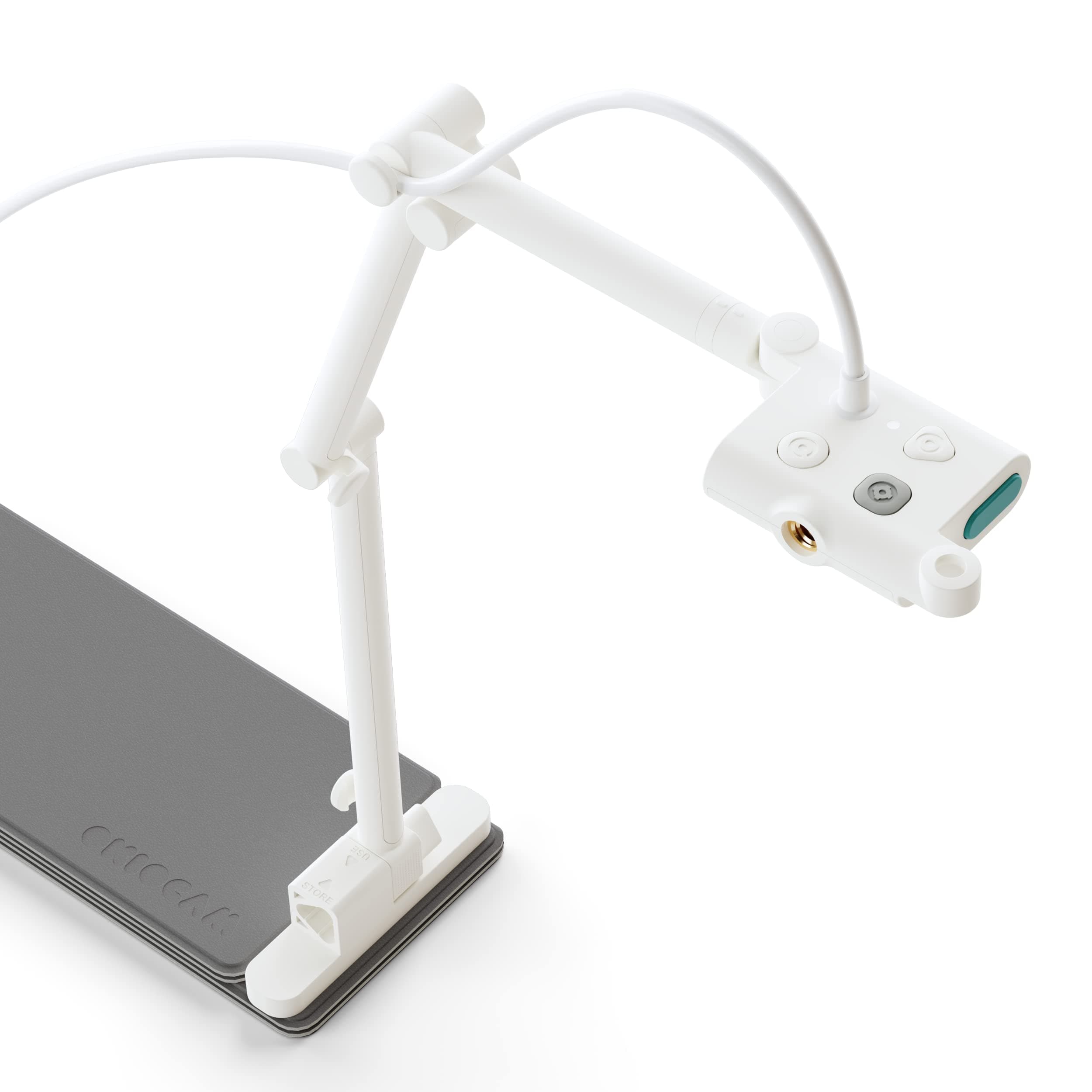 OKIOLABS OKIOCAM S 2K USB Webcam & Document Camera 2-in-1 for Teachers, Distance Learning, Video Conferencing, Remote Working, Stop Motion, Time Lapse, Overhead Video, 1440p