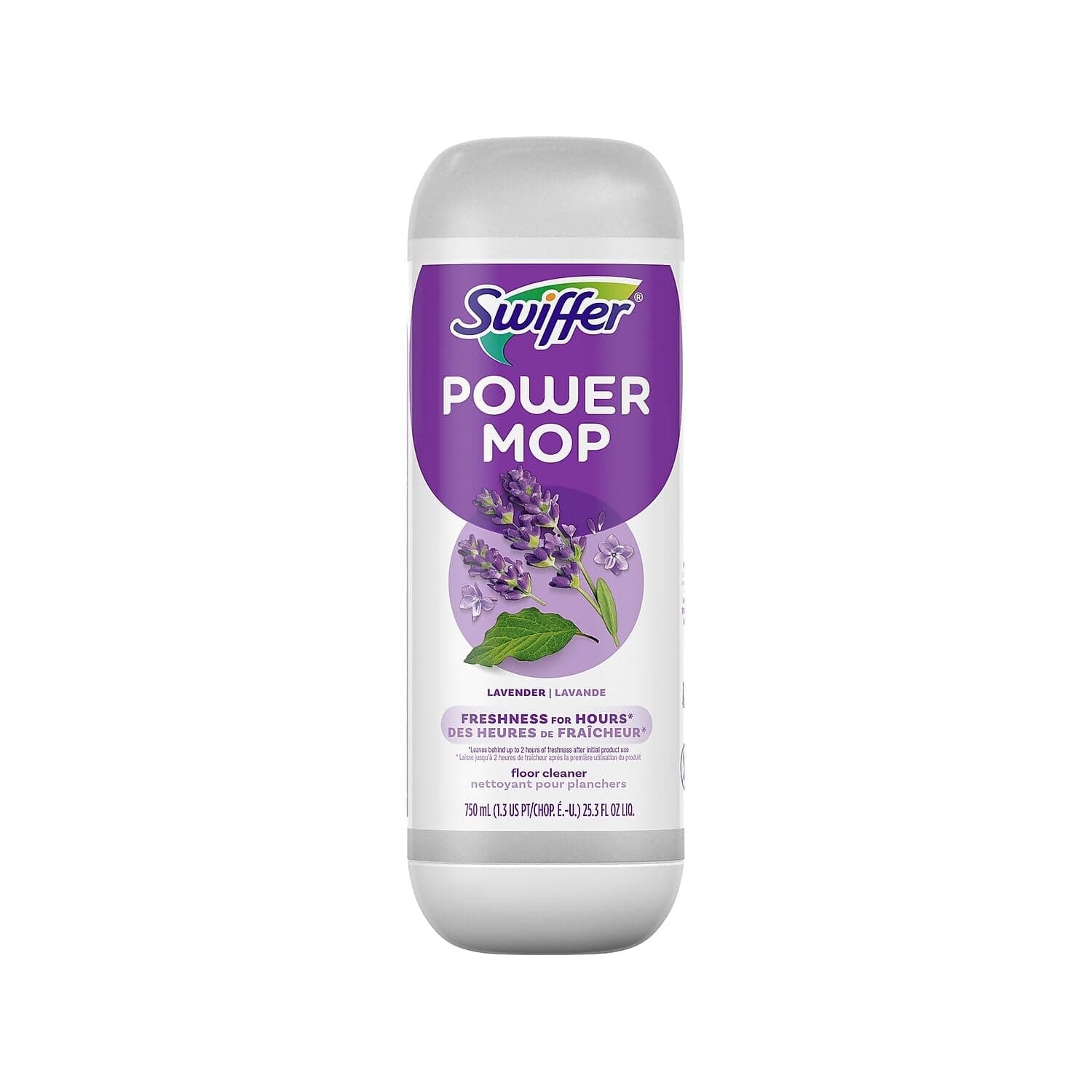 Swiffer 750ML Power Mop Cleaning Solution Lavender Scent