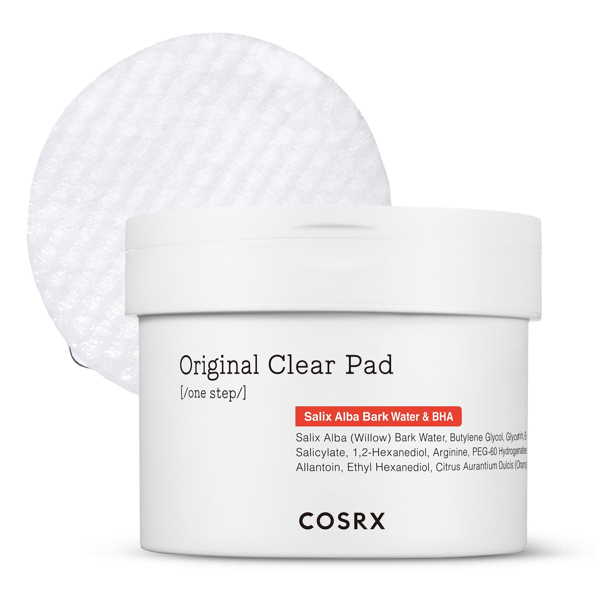 COSRX Uncle Pad, Original Wipes, 70 Sheets, COSRX, One Step, Original, Clear Pad, Cuticle Care, Sensitive Skin, Keratin, Oil Care, Stimulation Index 0.000, Basic Cosmetics, Skin Care, Korean Cosmetics
