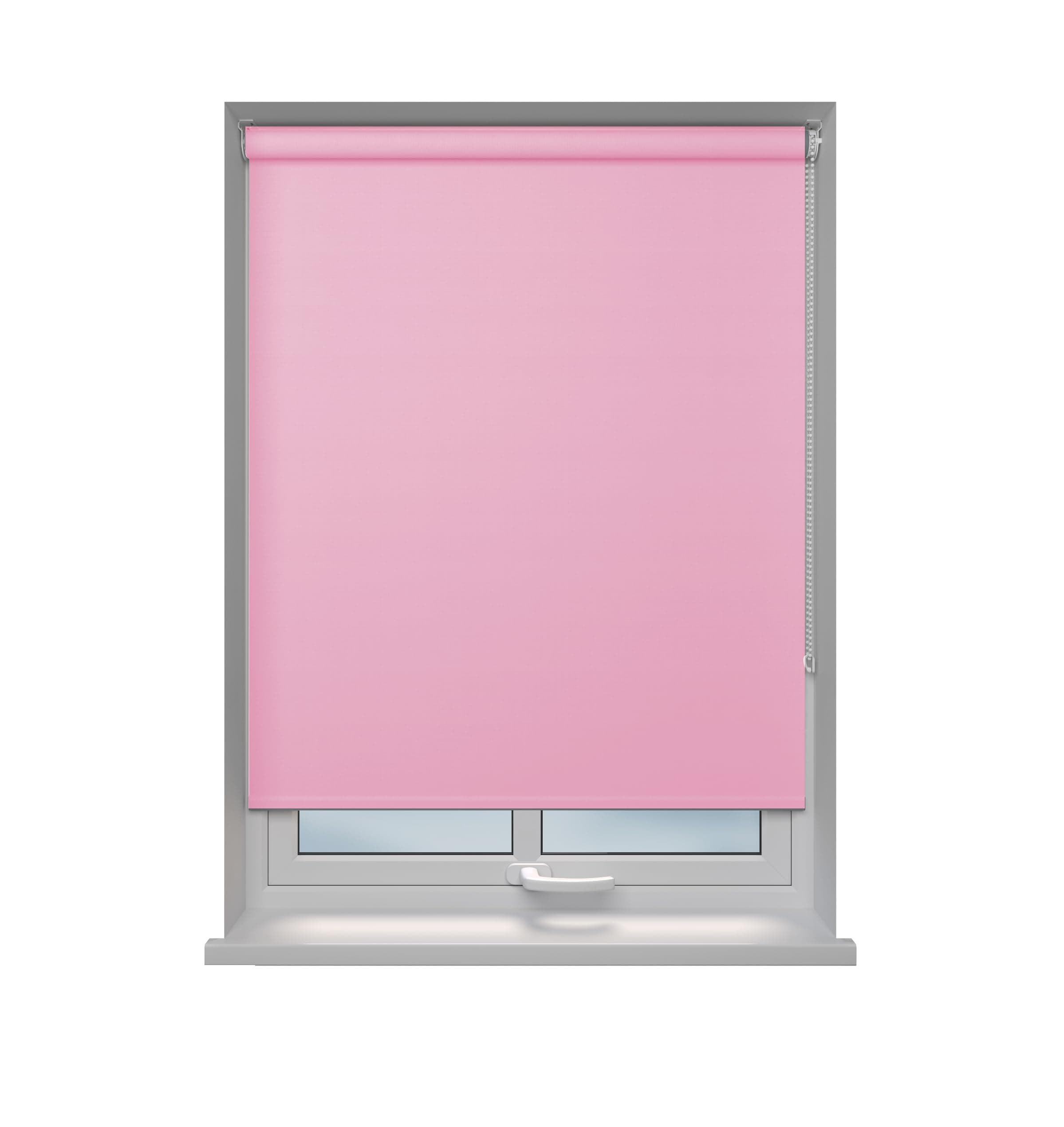 Home In Style 4U Roller blinds Thermal Blackout Roller blind - Trimmable UV Protection Child Safe Home Office Window Blinds Room Darkening shades Pink Blind 180cm wide x 210cm drop