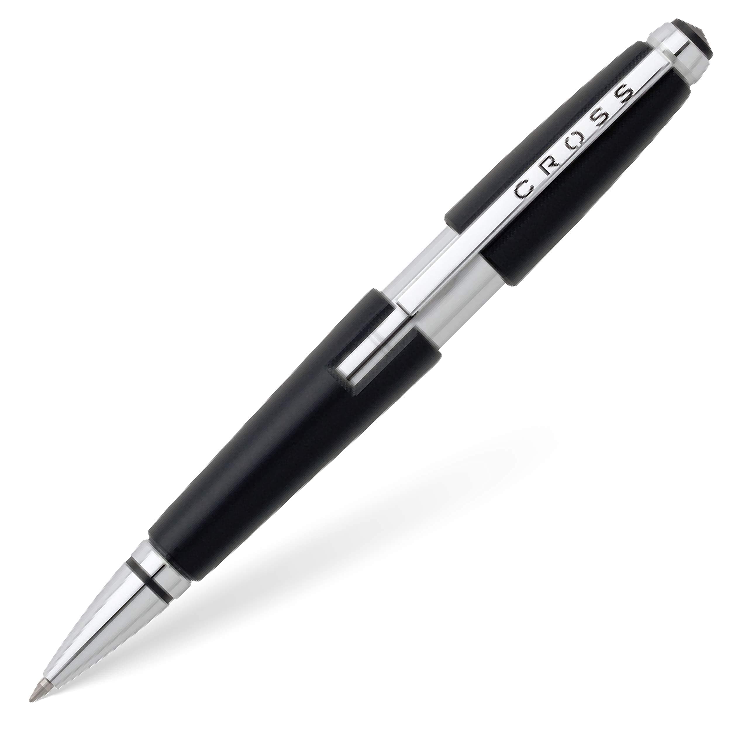 Cross Edge Jet Black Rollerball Pen - AT0555-2