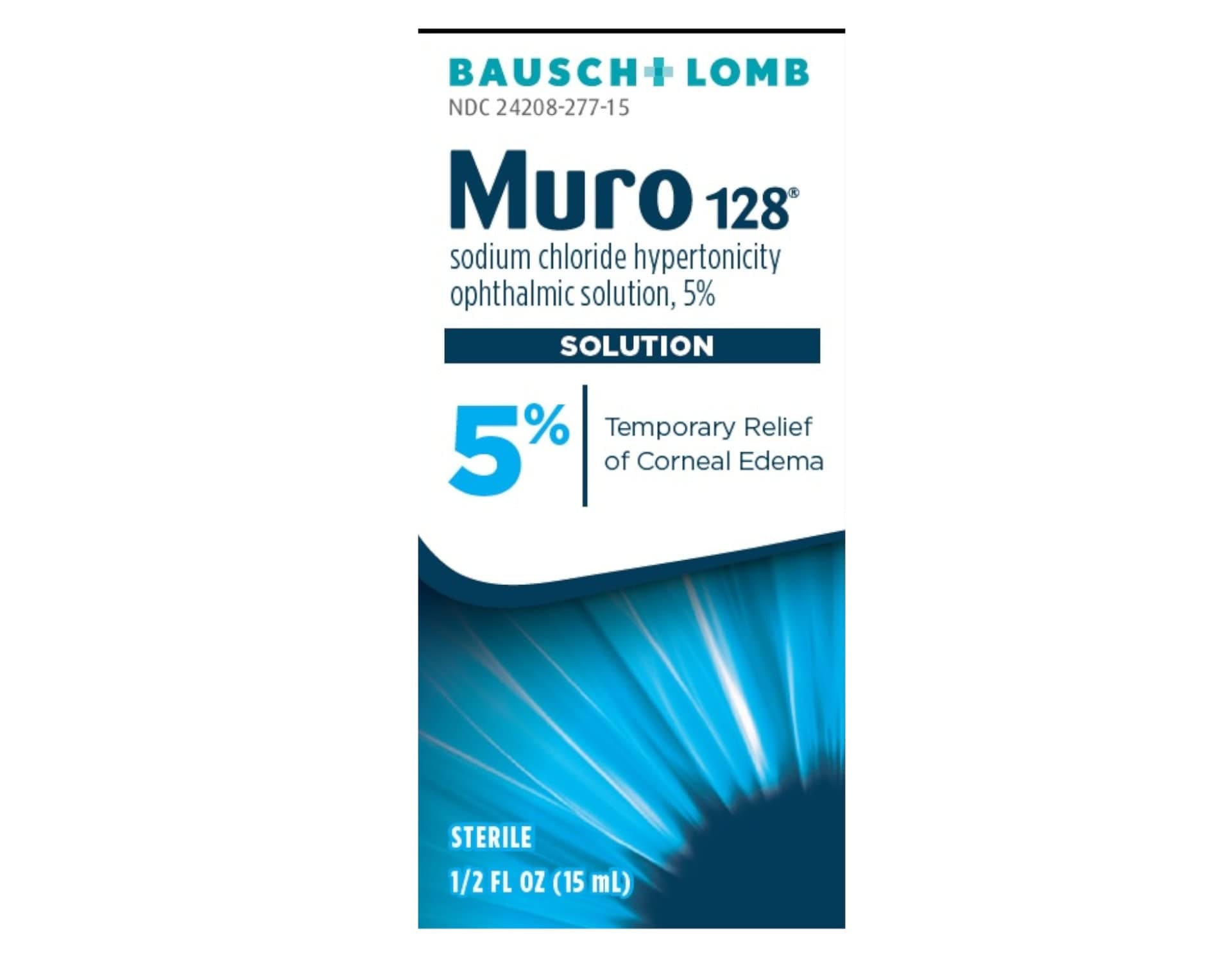 MURO 128 5 Percent SOLUTION 15MED L