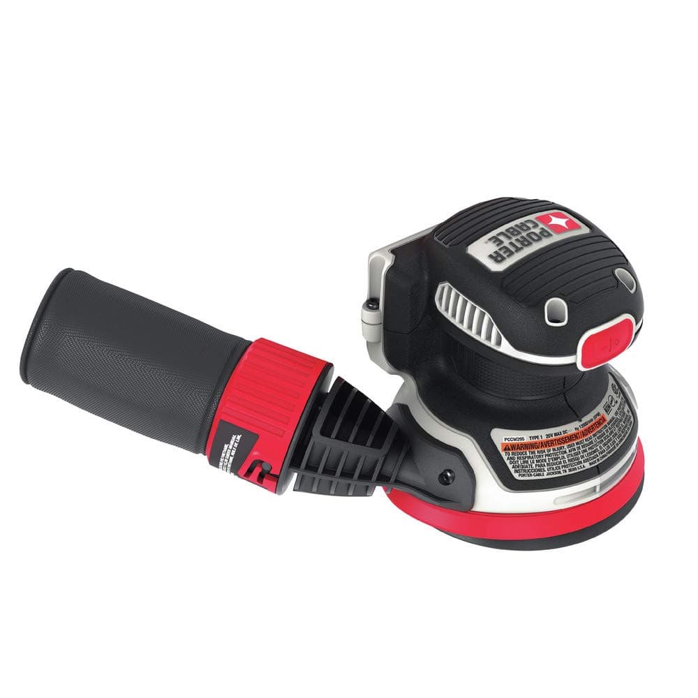 PORTER-CABLE 20V MAX* Random Orbital Sander, Cordless, 5-Inch, Tool Only (PCCW205B)