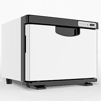 Towel Warmer, 8L Towel Warmer Cabinet Can Hold 9 Wet Facial Towels,Hot Towel Heater Use for Spa, Hair Beauty, Salon - Black