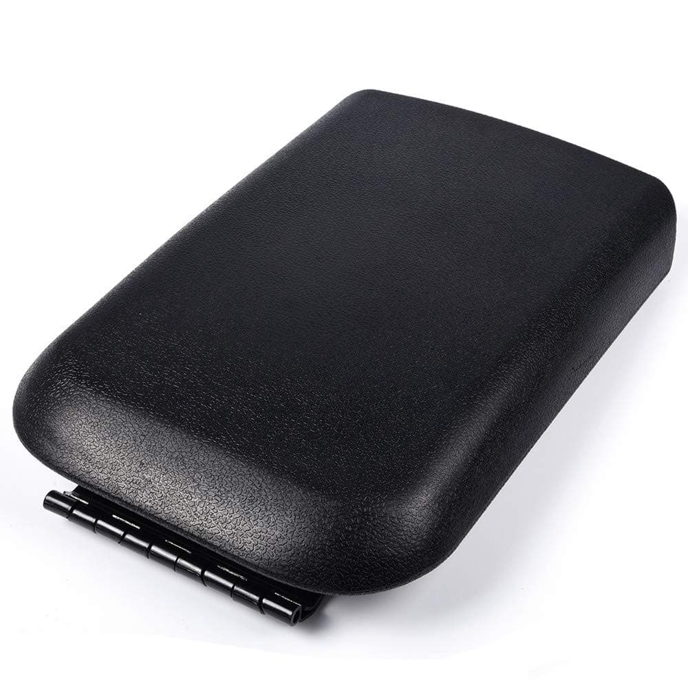 PIT66 Center Console Armrest Lid with Latch Compatible with Ford Mustang 2005-2009 Replacement 5R3Z6306024AAC Black