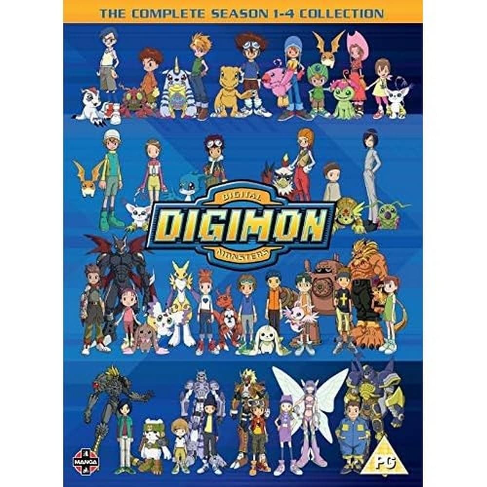 Digimon: Digital Monsters Season 1-4 Boxset [DVD]