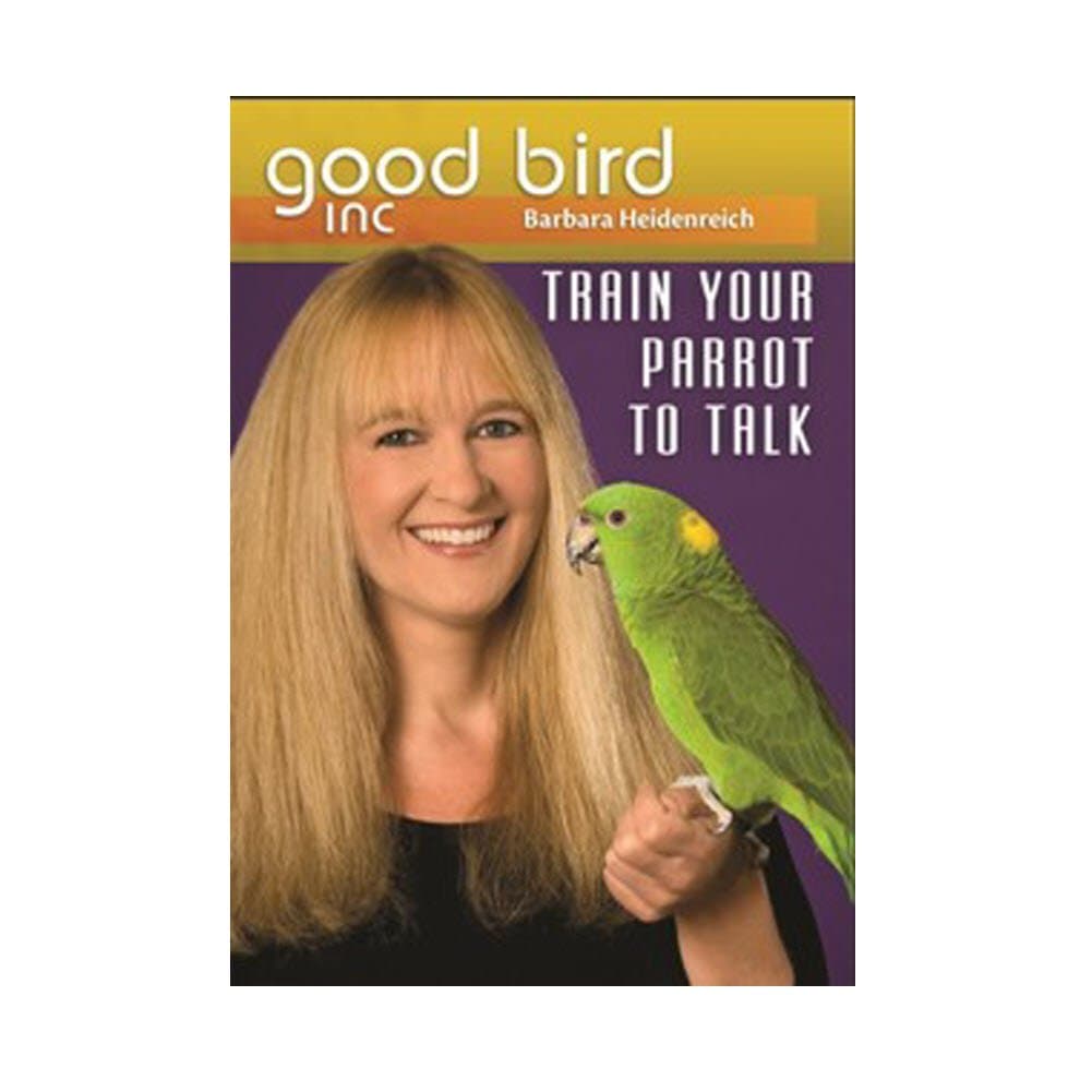 Train Your Parrot To Talk DVD and CD ROM - Barbara Heidenreich