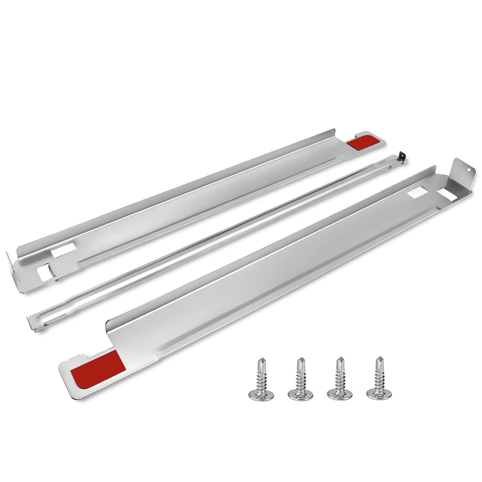 KSTK1 27-inch Laundry Stacking Kit Replacement for LG Washer Dryer Stacking Kit KSTK1 by Blutoget - Upgrade Thicken Solid Metal with Chrome Coated - WSTK1 KSTK1 Lg Stacking Kit 27"