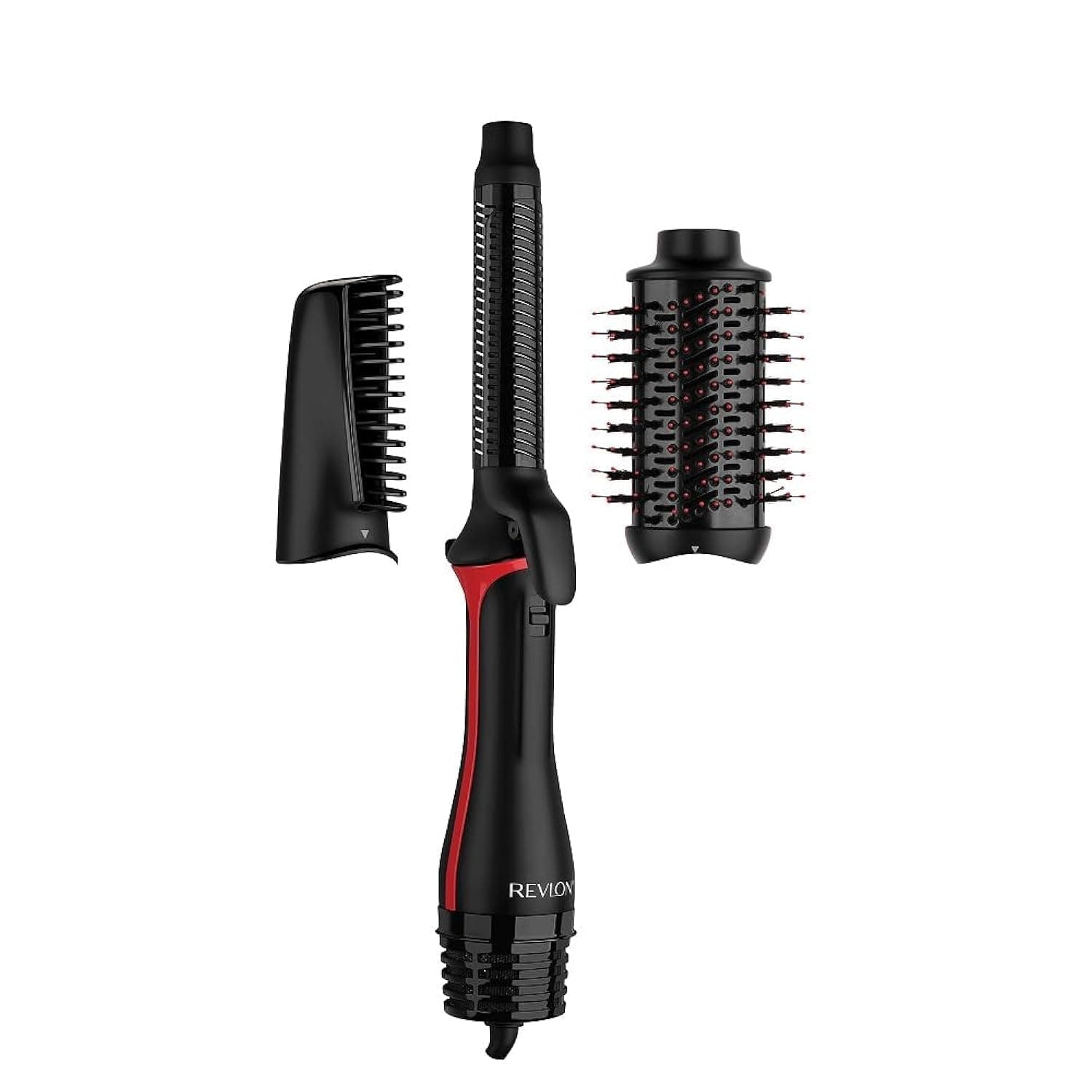 One-Step Blow-Dry Multi Styler - 3 in 1 Tool - Dry, curl and volumise with The 3 Interchangeable attachments (Detachable Head, Curler, Dryer, Styler) RVDR5333