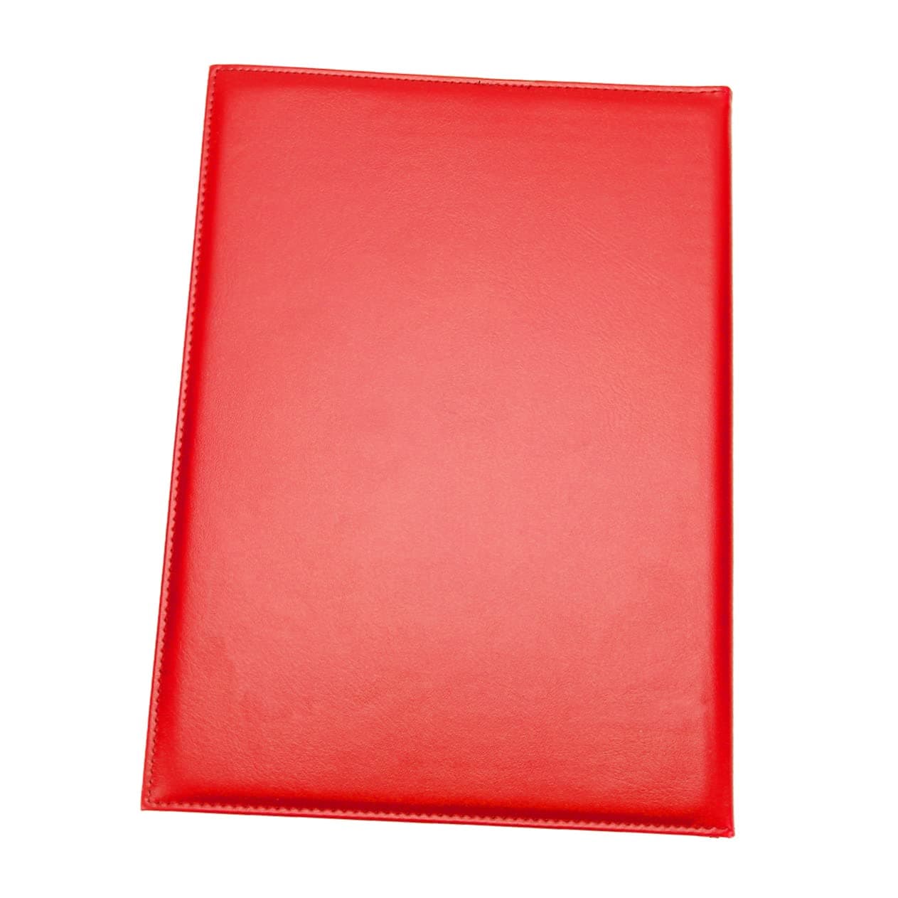 HONMEET Certificate Folder A4 Size Leather Cover Blank Certificate Case for Achievements Red Presentation
