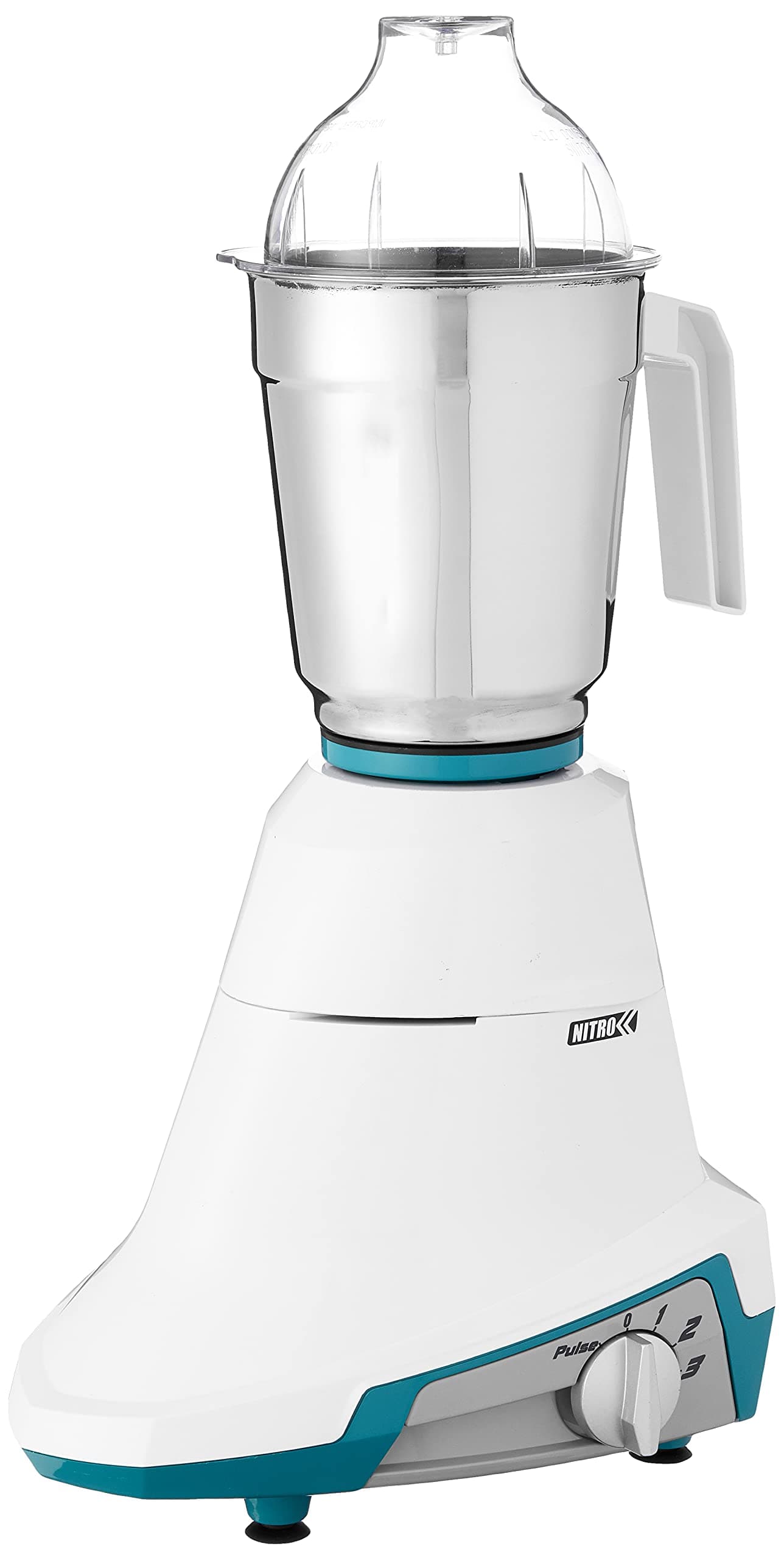 Preethi Nitro Mixer Grinder, White/Teal