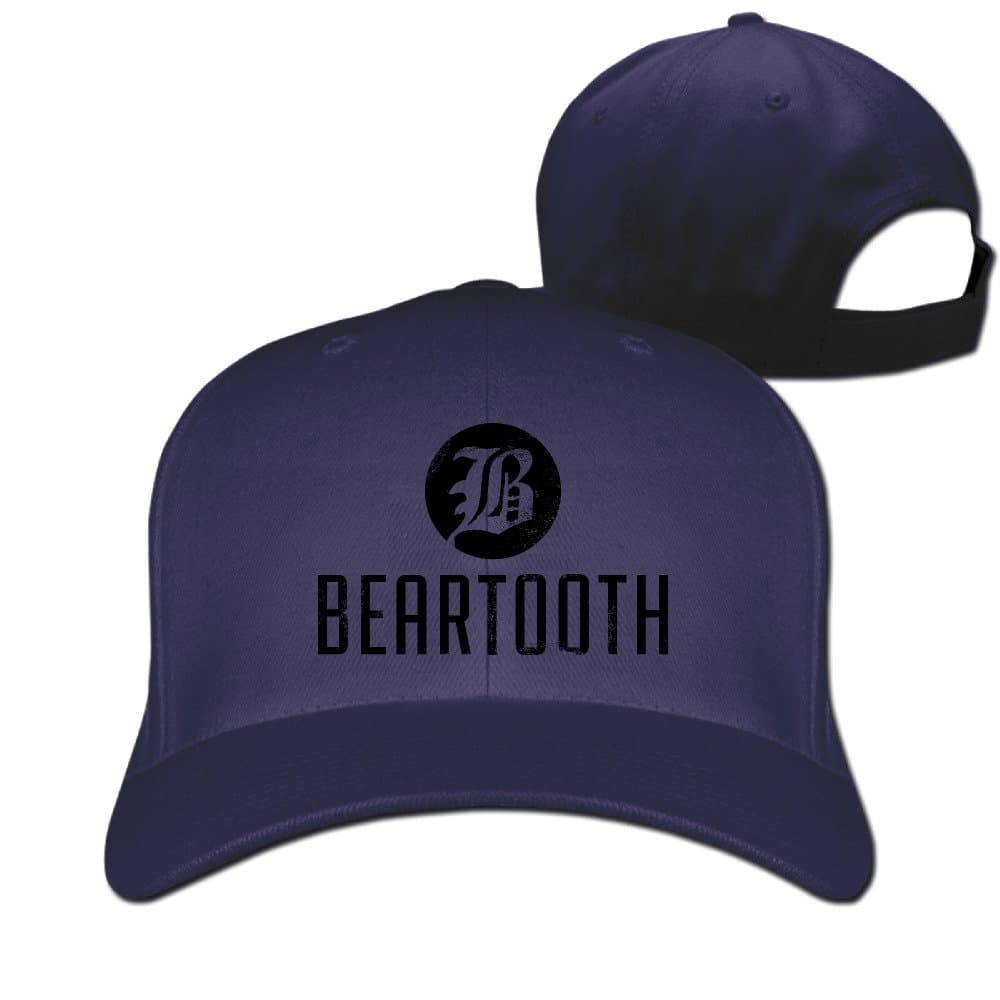 Unisex Beartooth Logo Aggressive Hated Loser Disgusting Plain Baseball Cap Blank Hat Solid Color