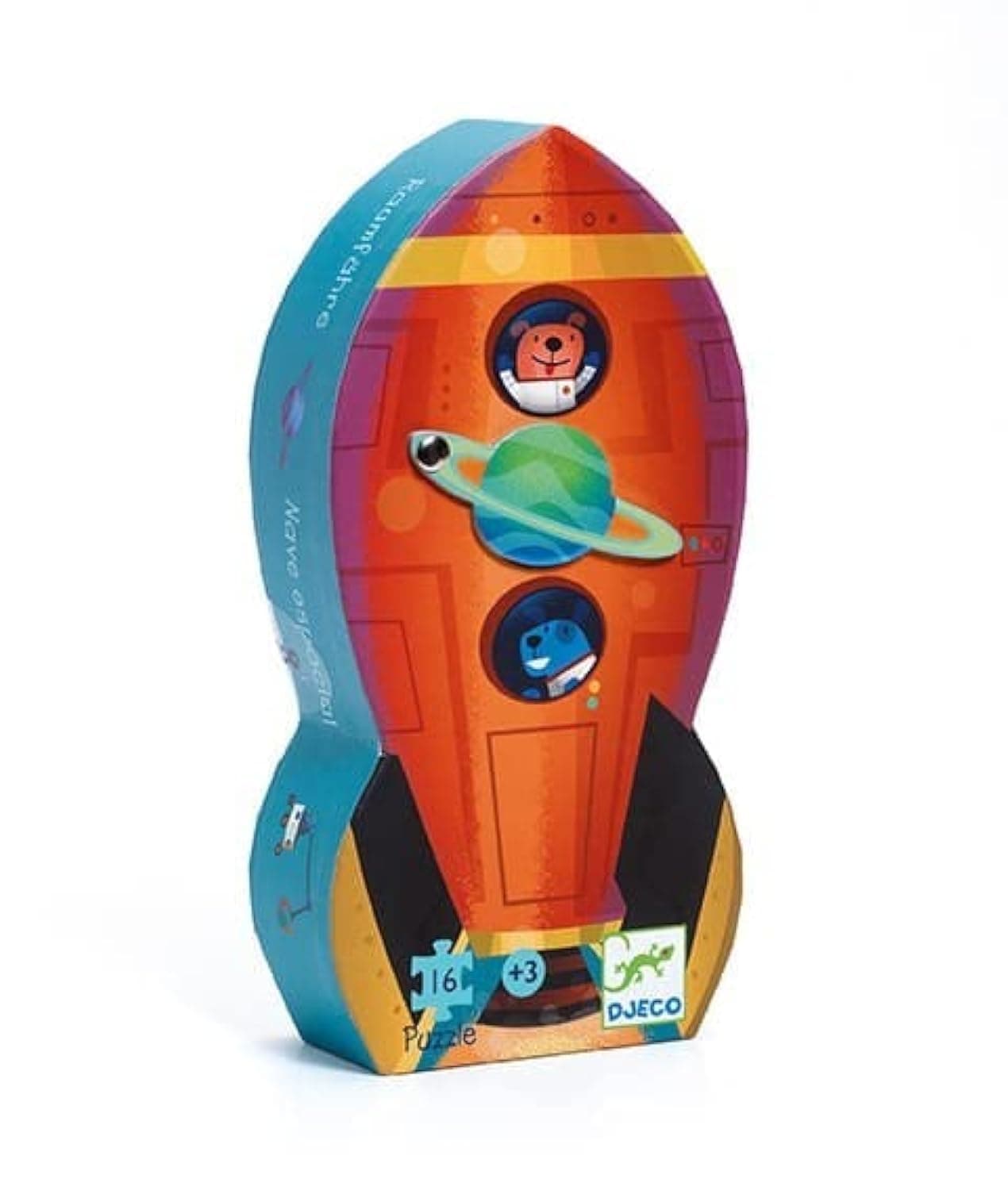 Djeco Spaceship Silhouette Puzzle - 16pcs
