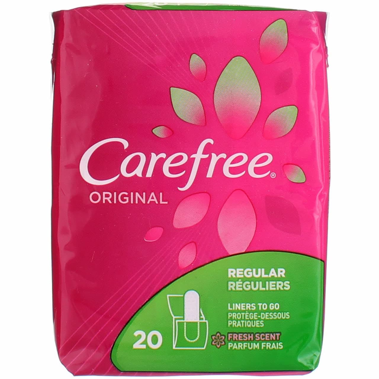 Carefree Regular Togo Scented, 20 ct , 1 Count