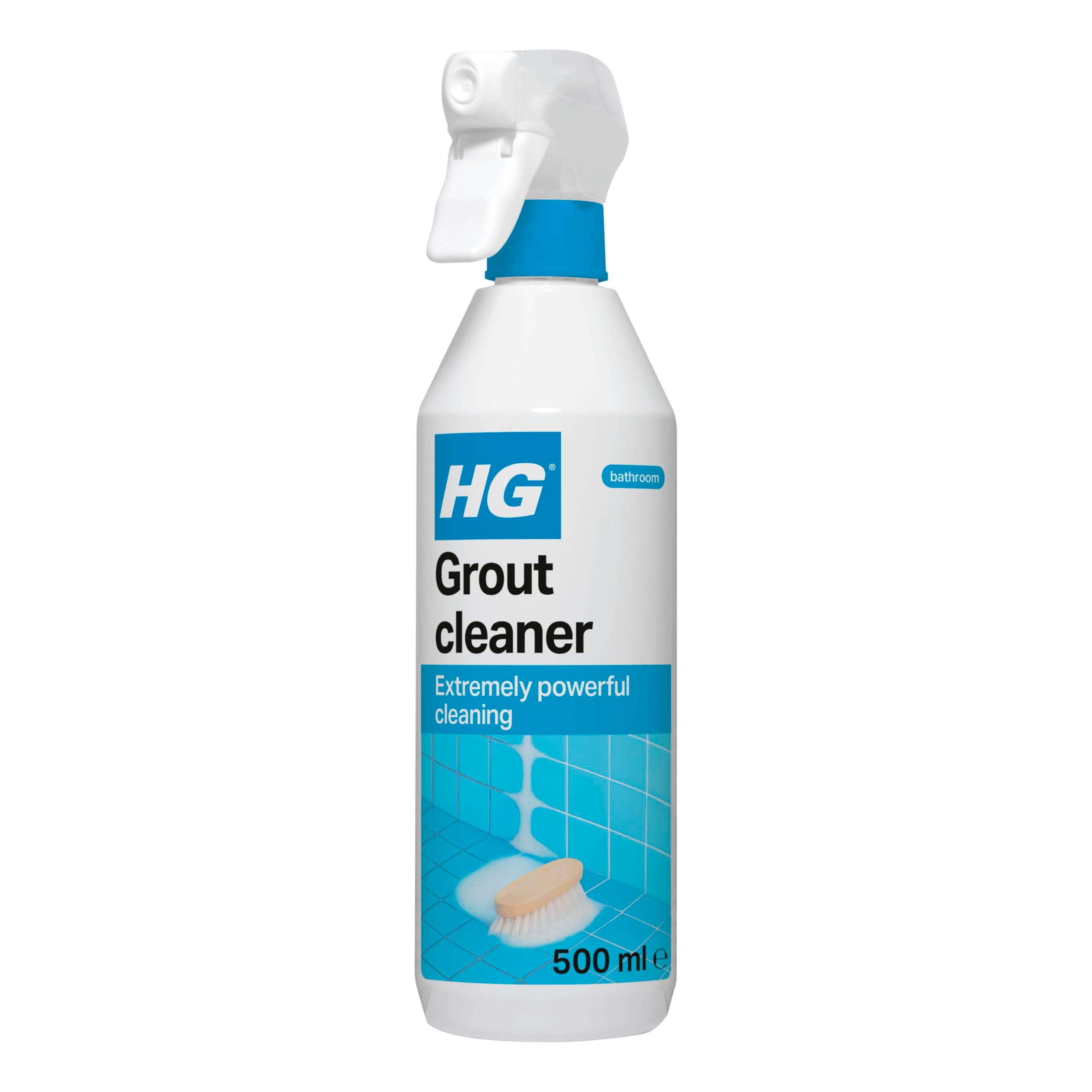 HG Grout Cleaner Ready-to-Use, Removes Stubborn Dirt from Wall & Floor Tile Grout – 500ml
