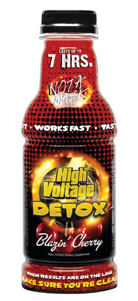 High Voltage Detox Drink 16oz Blazin' Cherry