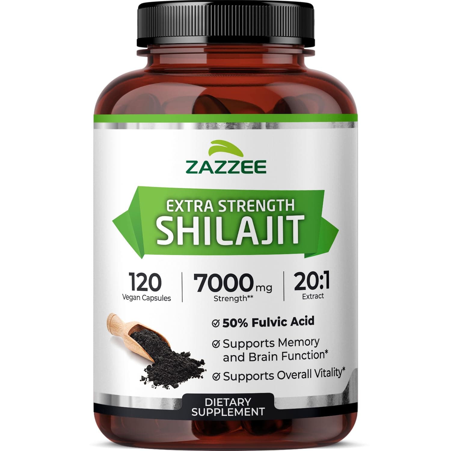 Zazzee Shilajit Extract Fulvic Acid