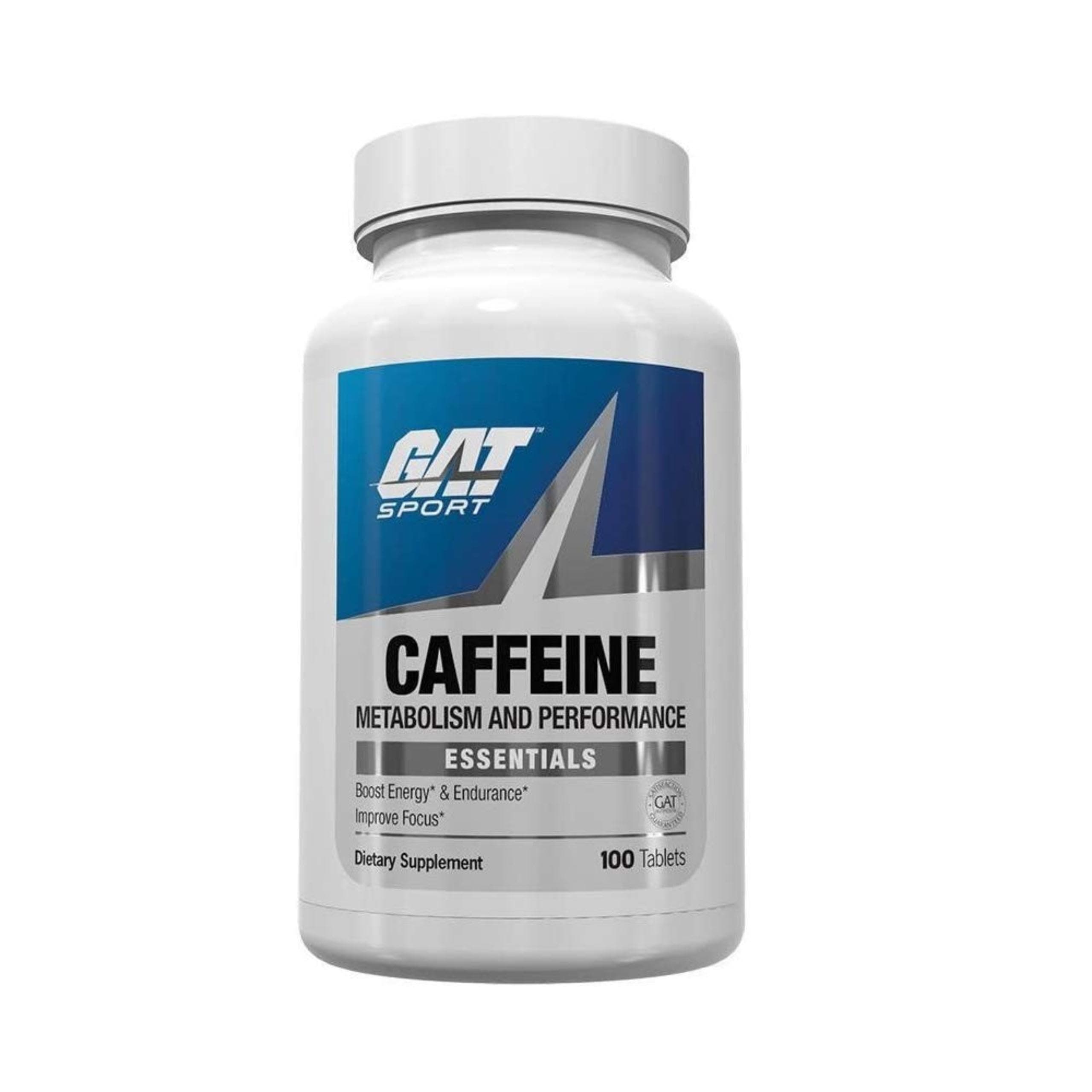 GAT Sport Essentials Caffeine (200mg)- 100 Tablets