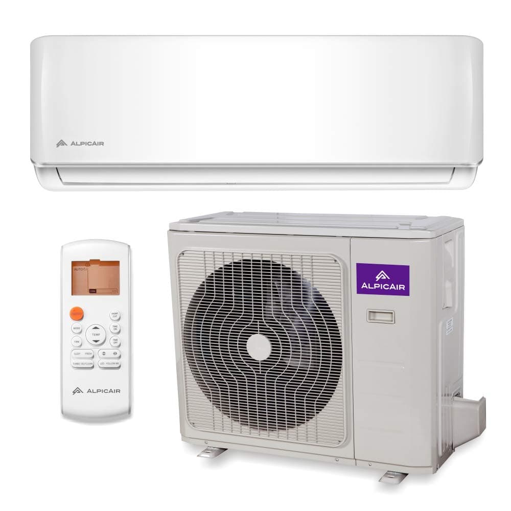 18,000 BTU Ductless Mini Split Air Conditioner System Inverter Heat Pump