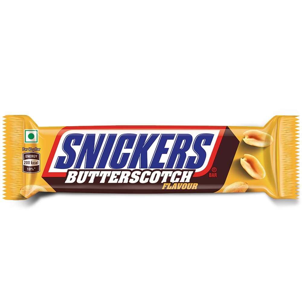 Snickers Butterscotch Chocolate Bar, 40 g