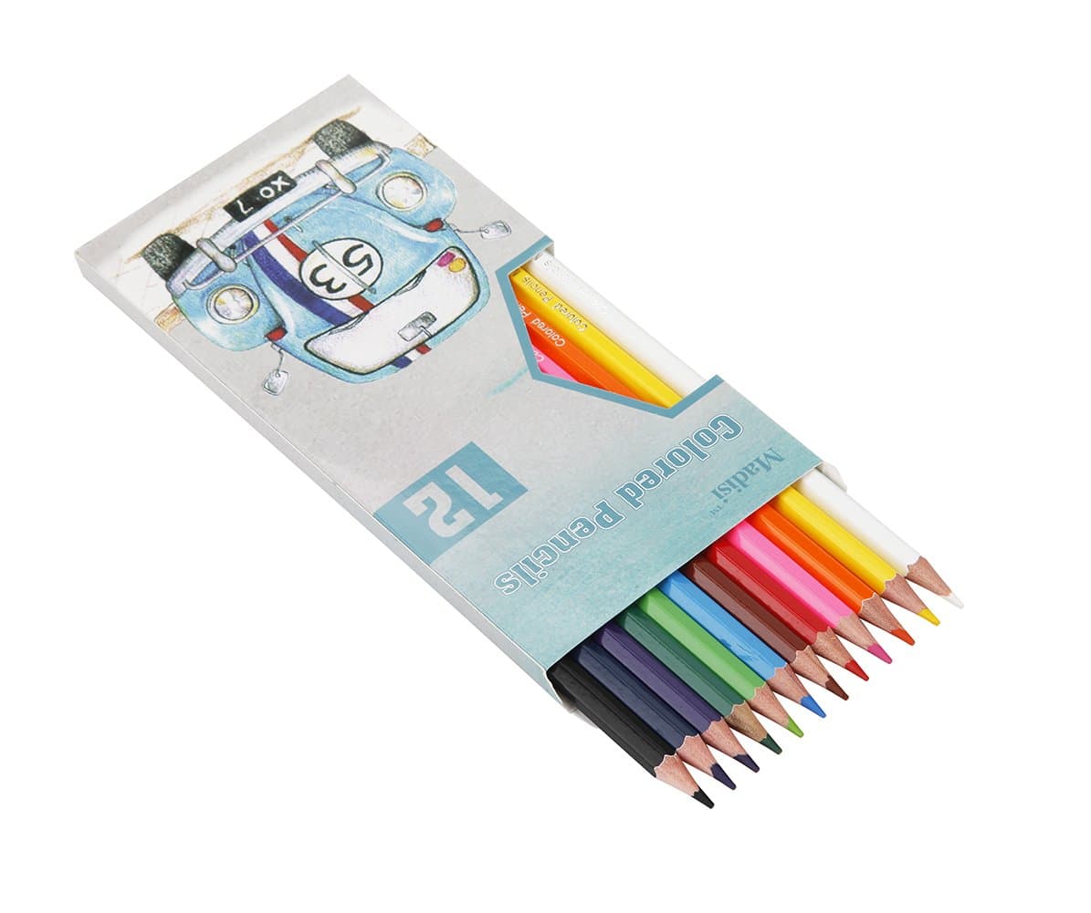 Colored Pencils Bulk by Madisi - Pre-Sharpened - 12 Packs of 12-Count - colored pencils for kids