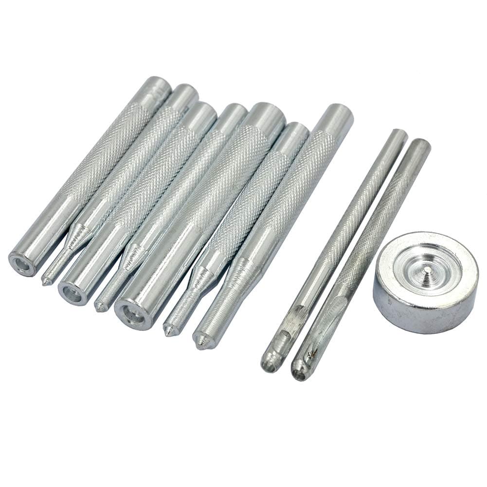 Snap Rivet Setter Kit 10pcs Snap Setter DGOL-AT118