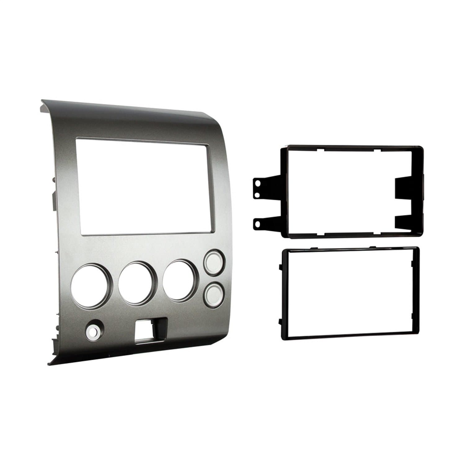 Electronics 95-7406 Double DIN Installation Dash Kit Fits 2004-2007 Nissan Titan and 2004-2005 Nissan Armada