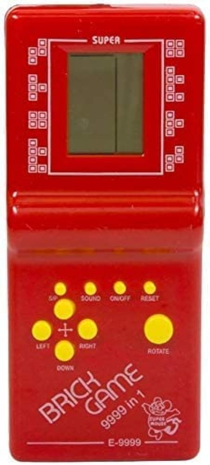 ECVV Game Console Classic Block Game Puzzle Games Player Handheld Game Machine Brick Games