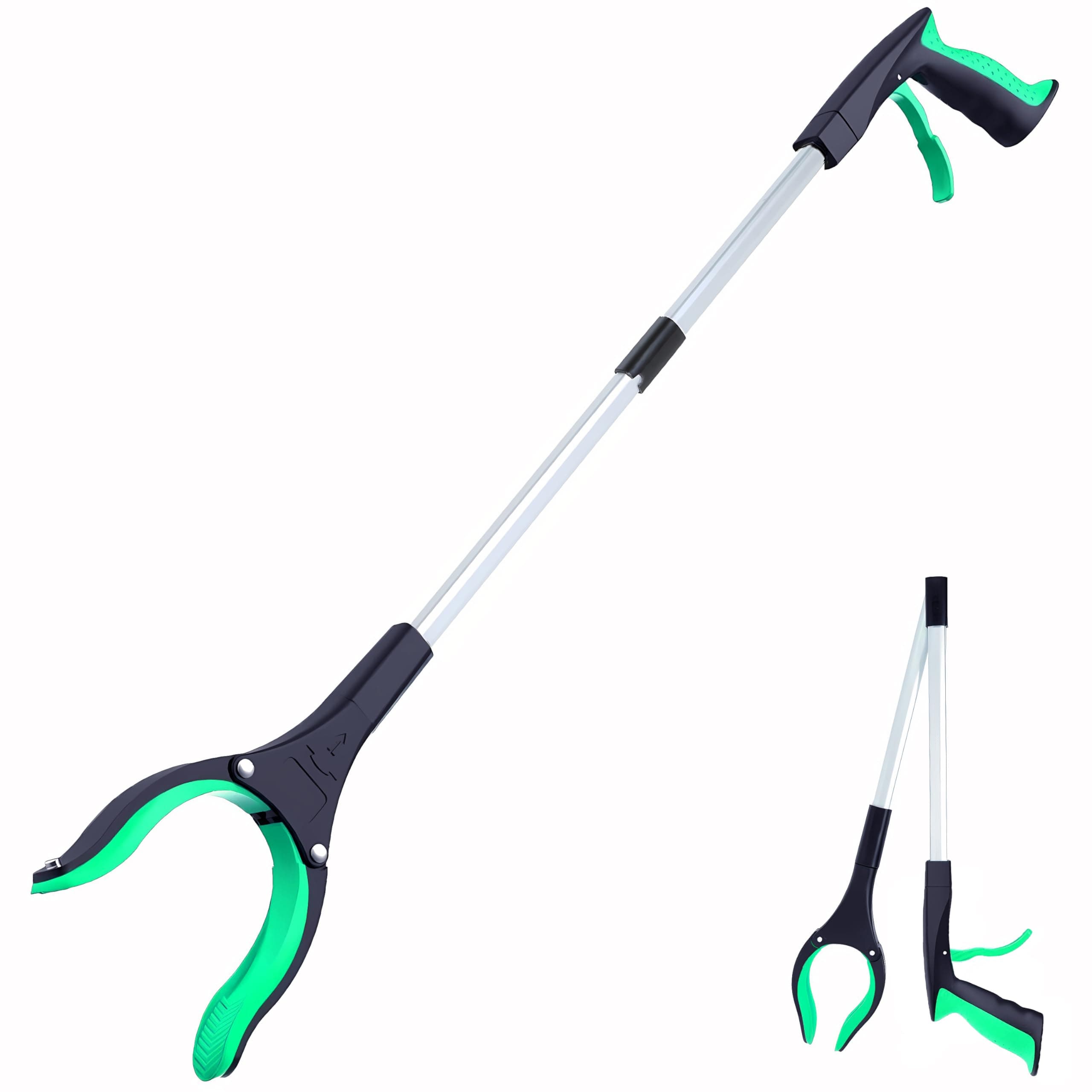 Reacher Grabber - Foldable Gripper and Reaching Tool - 32”