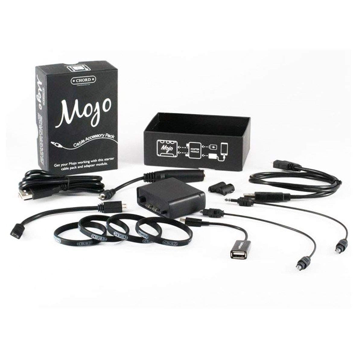 13 Piece USB Adapter Cable Pack for The Chord Mojo Ultimate DAC/Headphone Amplifier with USB, Coaxial, and Optical Ports