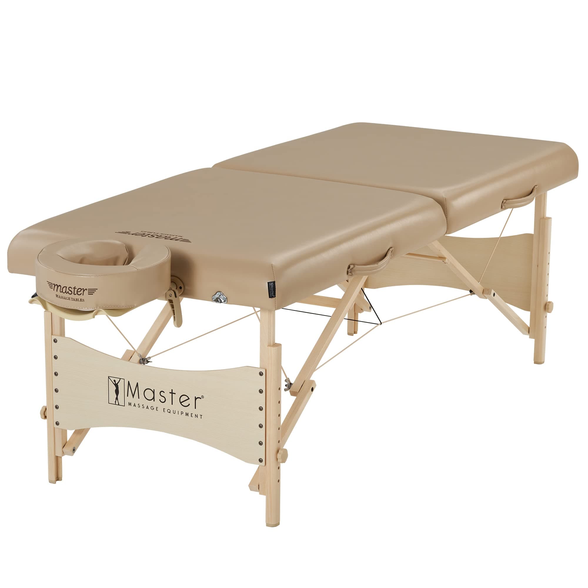 – Master Massage Portable Massage Table Package, Cream
