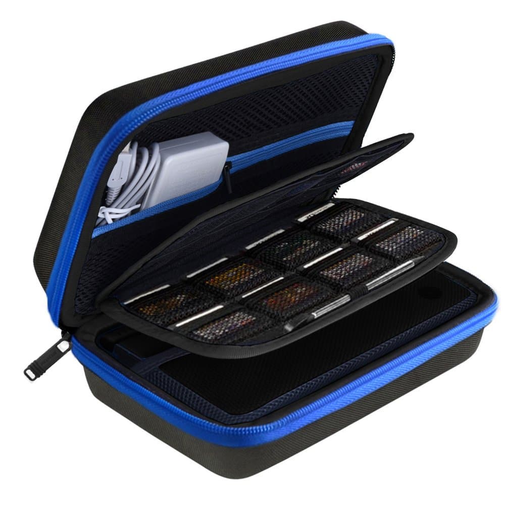 Hard Carrying Case for Nintendo 3DS Blue, Blue