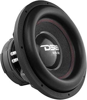 DS18 EXL-XX15.4DHE 15” High Excursion Car Subwoofer 4000 Watts Dual Voice Coil 4+4 Ohms (1 Speaker)