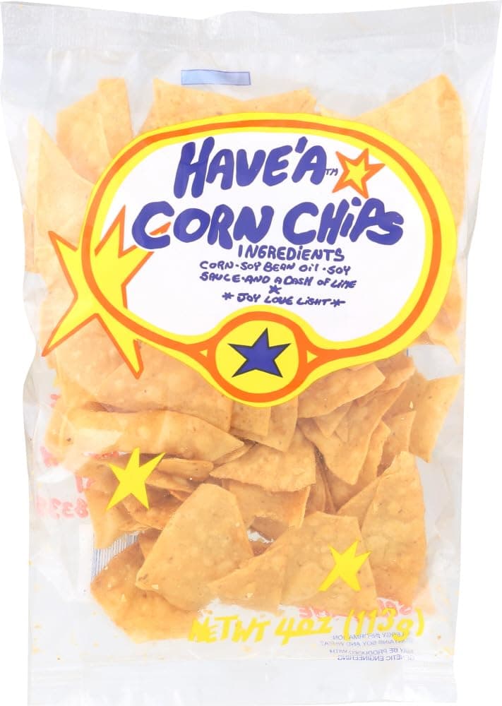 Have'a Corn Chips, Regular Flavor, 4-Ounce Bag (Pack of 12)