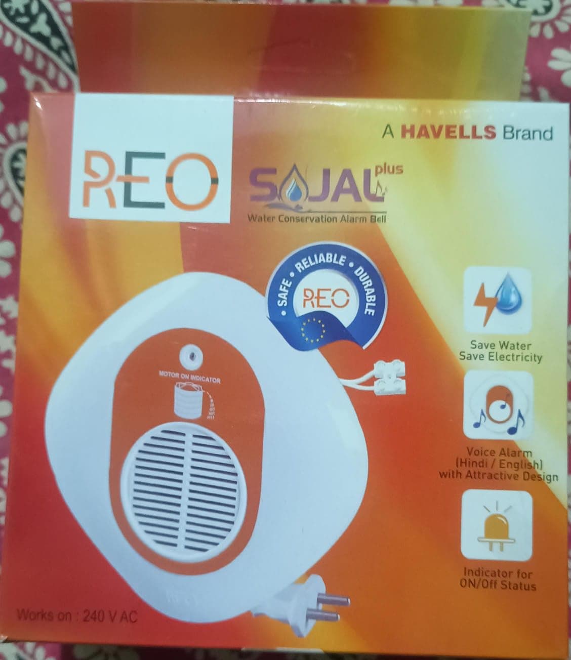 REO Water Overflow Alarm- white