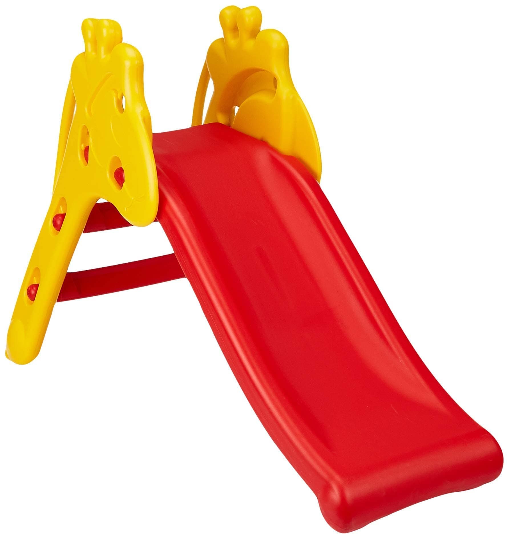 Amazon Brand - Solimo Giraffe Slide - Red & Yellow | Safe & Fun - Indoor/Outdoor Toy | Ideal for Boys/Girls - 2-4 years | 2+ Years Red Yellow