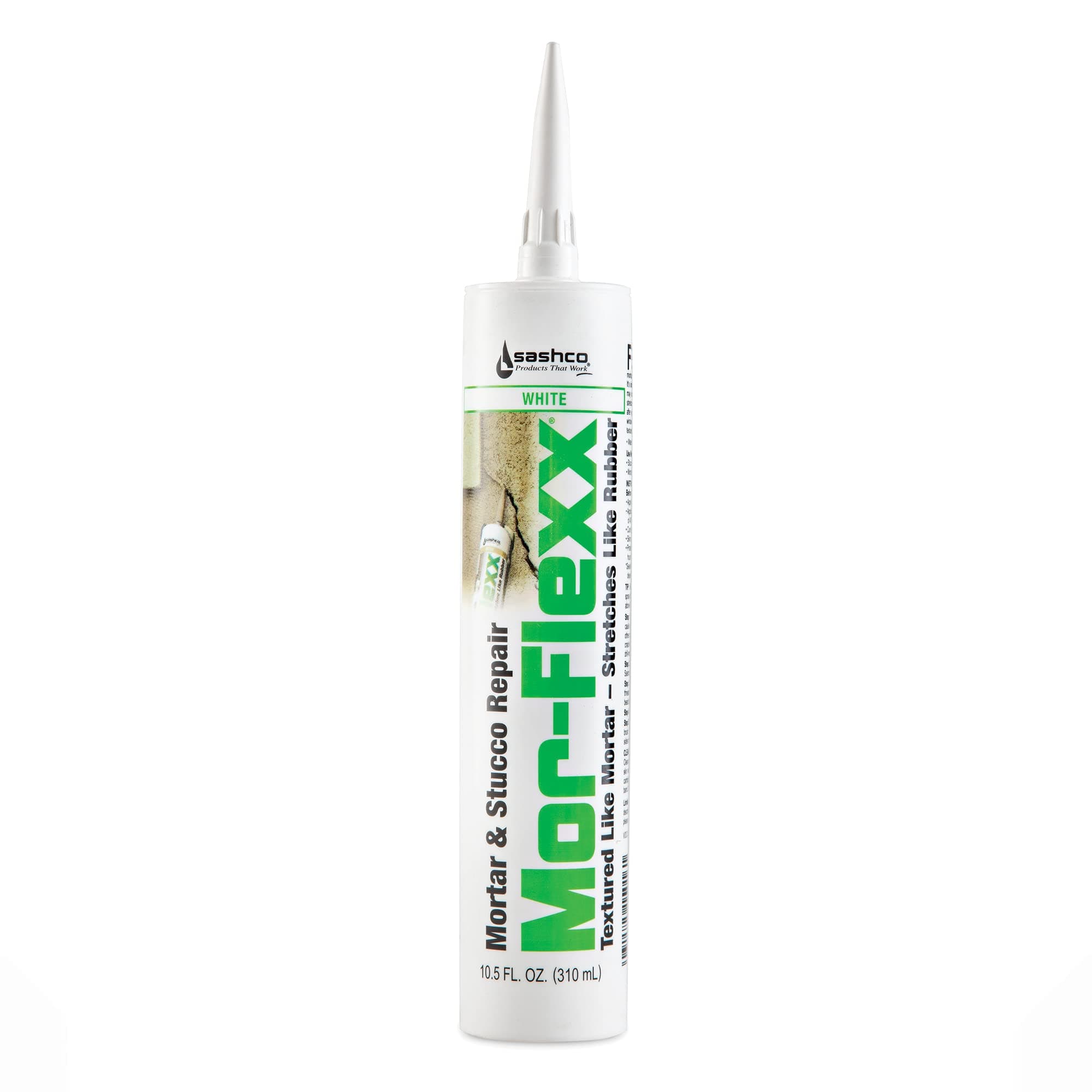 Mor-Flexx Textured Caulk, White,10.5 oz (Pack of 1)